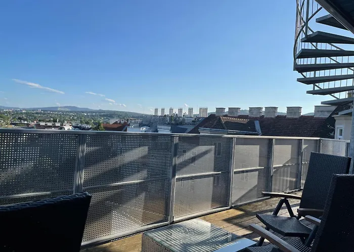 Rooftop Terrace- Panoramablick über Apartamento *